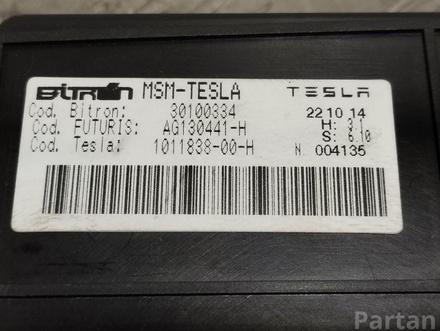 Tesla 101183800 MODEL S 2013 Control unit for seat