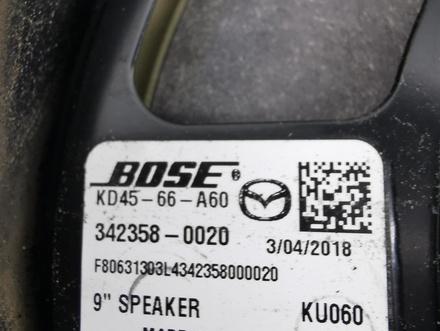 Mazda 3423580020, BOSE 3 (BM) 2018 Lautsprecher vorne rechts