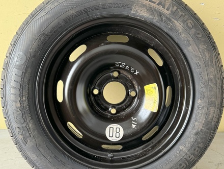 Citroën R15, 6Jx15, ET23 C4 CACTUS 2018 Spare Wheel R15