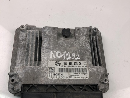 Škoda 03L906018CK; 0281016849 / 03L906018CK, 0281016849 SUPERB II (3T4) 2011 Control unit for engine