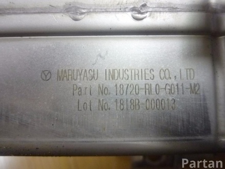 Honda 18720-RL0-G011-M2 / 18720RL0G011M2 ACCORD VIII (CU) 2010 Elemento enfriador, reciclaje gases escape