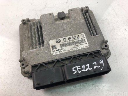 Škoda 03L906018DB; 0281016589 / 03L906018DB, 0281016589 YETI (5L) 2012 Control unit for engine