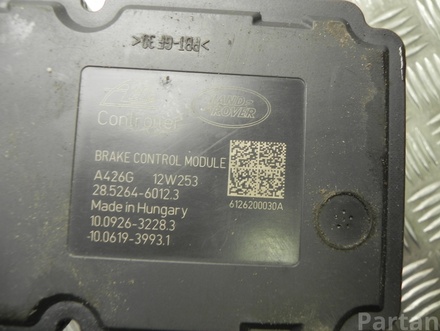 Land Rover 28526460123, A426G 12W253, 28.5264-6012.3 / 28526460123, A426G12W253, 28526460123 RANGE ROVER EVOQUE (L538) 2012 Unidad de control con hidráulica  ABS