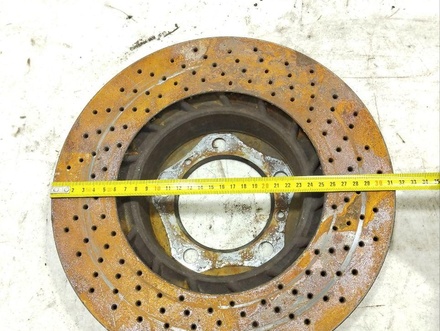 Porsche CAYMAN (981) 2014 Brake Disc Left Front