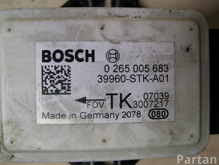 Honda 39960-STK-A01 / 39960STKA01 FR-V (BE) 2009 Sensor, Längs-/Querbeschleunigung