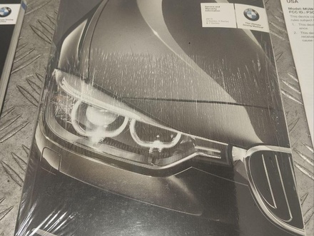 BMW 7 (G11, G12) 2016 Carnet d'entretien