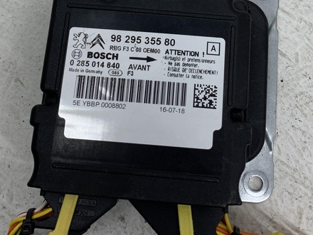 Citroën 9829535580 C4 CACTUS 2019 Air bag control module