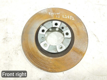 Porsche 9J1615302A Taycan 4S 2022 Brake Disc Right Front Front