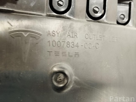 Tesla 100783400C MODEL S 2013 Luftdüse vorne links