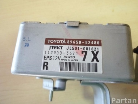 Toyota 89650-52480, JL501-001621, 112900-3671 / 8965052480, JL501001621, 1129003671 URBAN CRUISER (_P1_) 2012 Lenkgetriebe Steuergerät