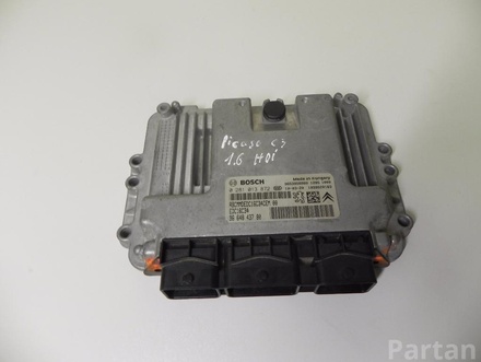 Citroën 9653958980, 9664843780 C3 Picasso 2010 Control unit for engine