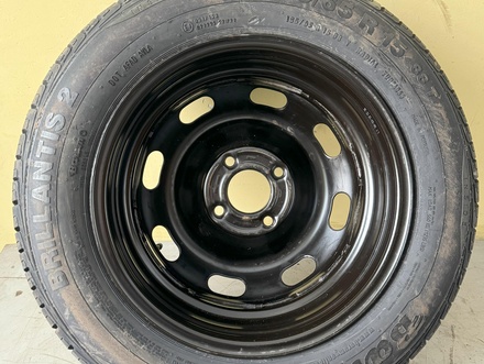 Citroën R15, 6Jx15, ET23 C4 CACTUS 2018 Spare Wheel R15