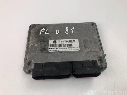 Škoda 03E906033AB FABIA I (6Y2) 2006 Control unit for engine