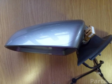 Audi 50011 A4 (8EC, B7) 2007 Outside Mirror Left adjustment electric Manually folding Heated